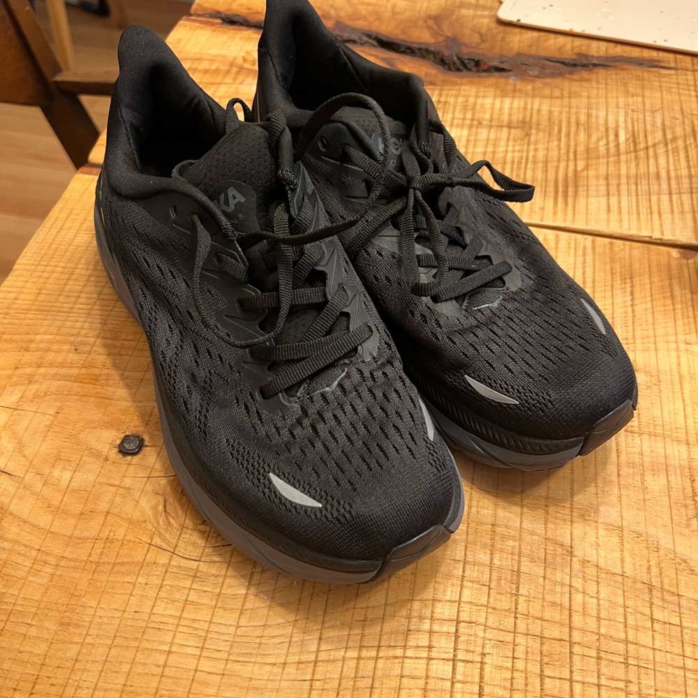 Hoka Clifton 8 black grey New Without Box!